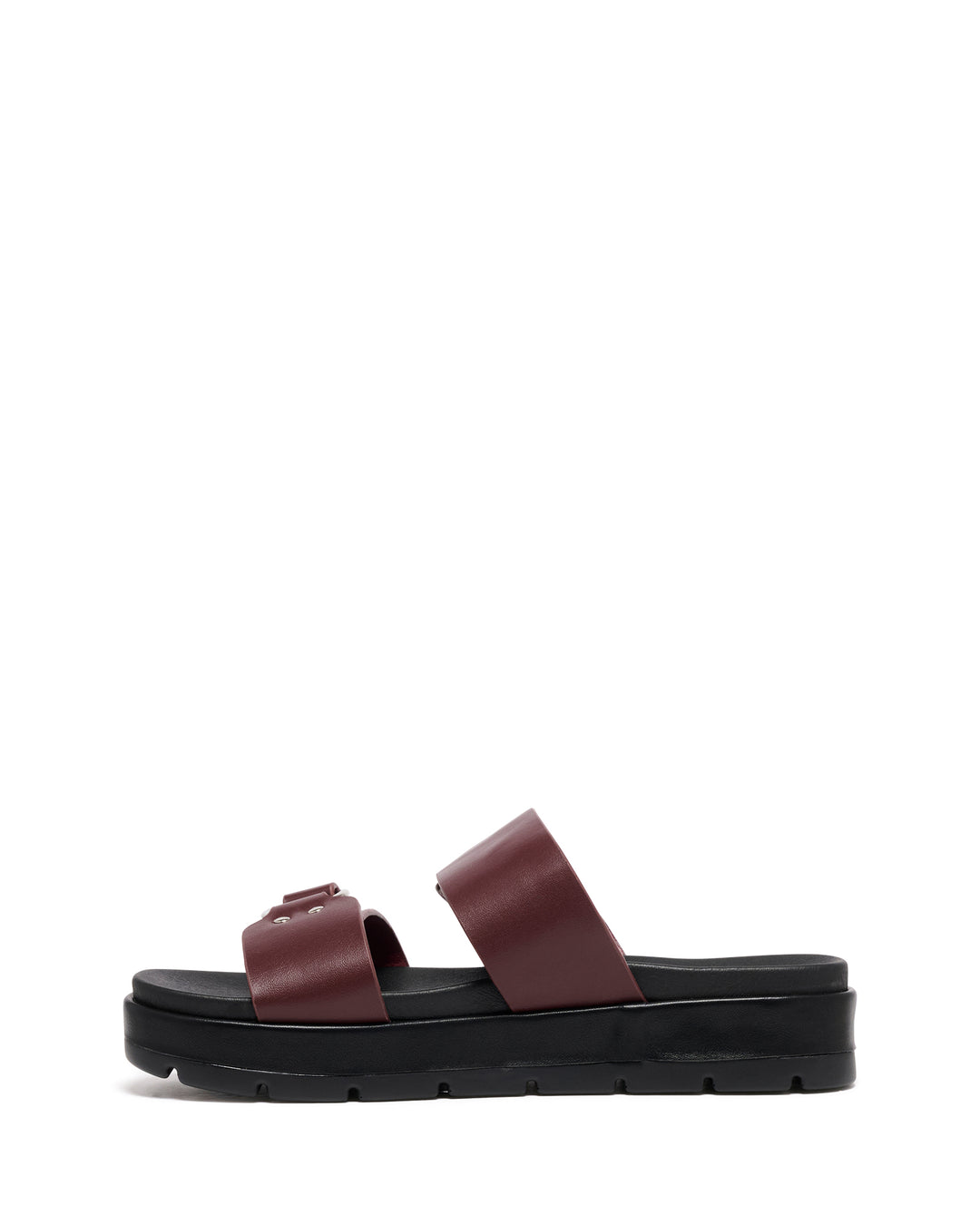 Litmus Flatform Sandals Bordeaux
