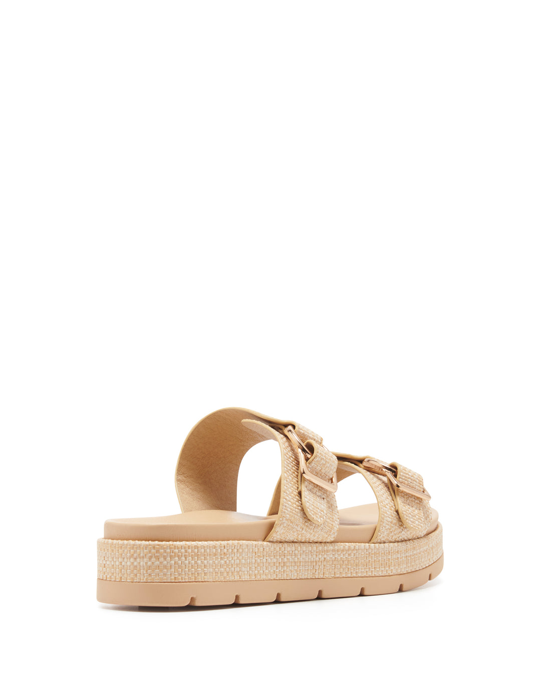 Therapy Shoes Litmus Natural Raffia | Women's Sandals | Slides | Platform