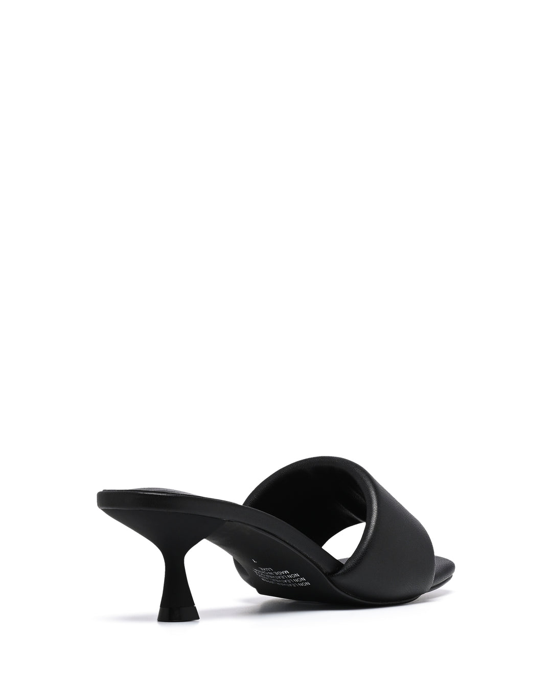 Therapy Shoes Luxe Black Smooth | Women's Heels | Mules | Kitten | Low