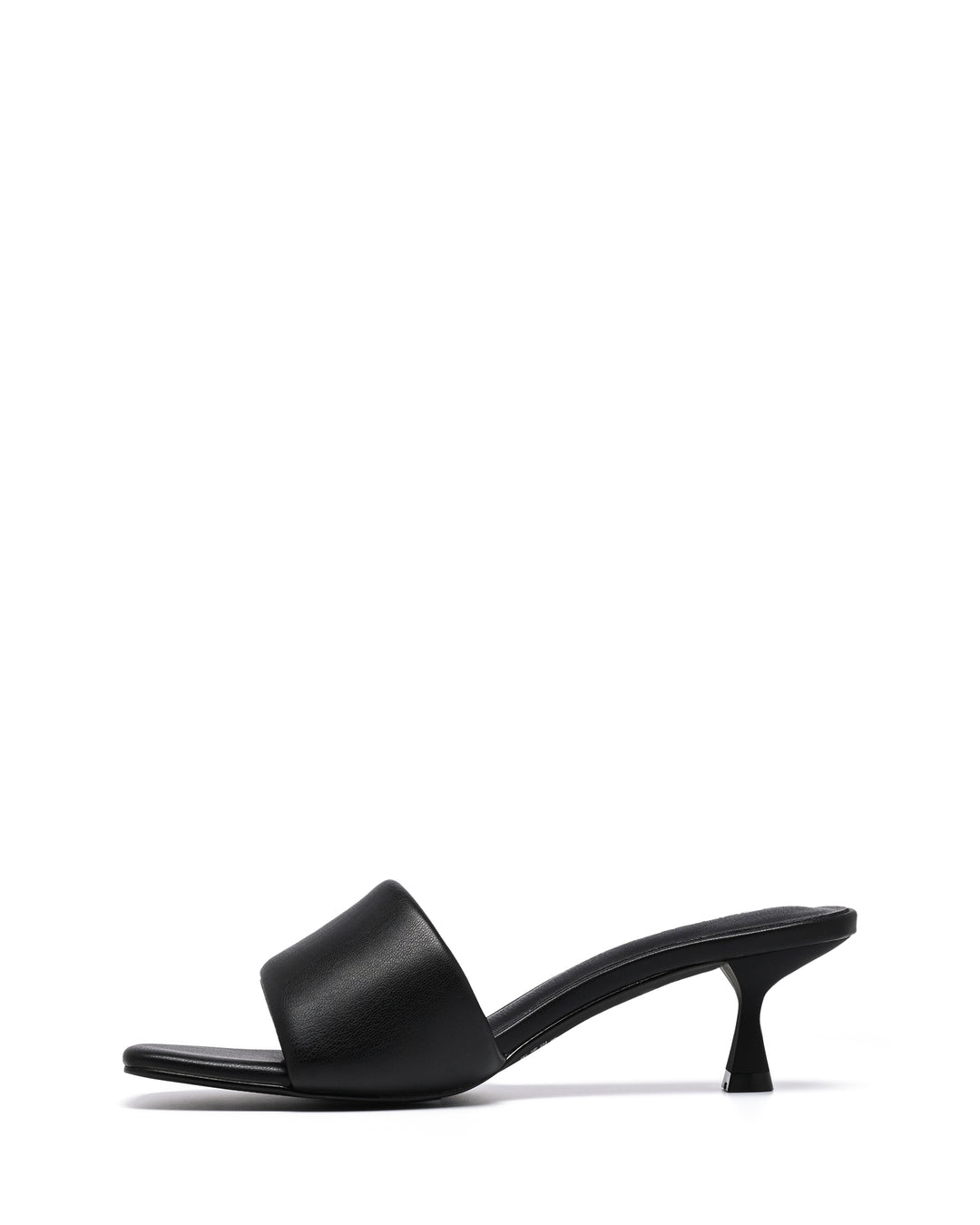 Therapy Shoes Luxe Black Smooth | Women's Heels | Mules | Kitten | Low