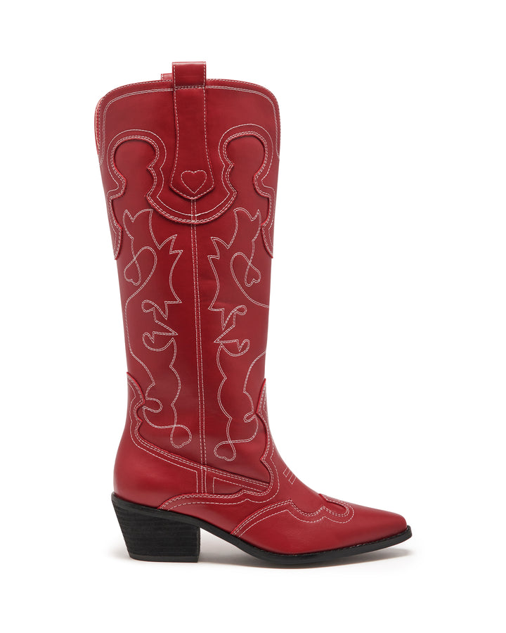 Malvin Cowboy Boot Cherry Smooth