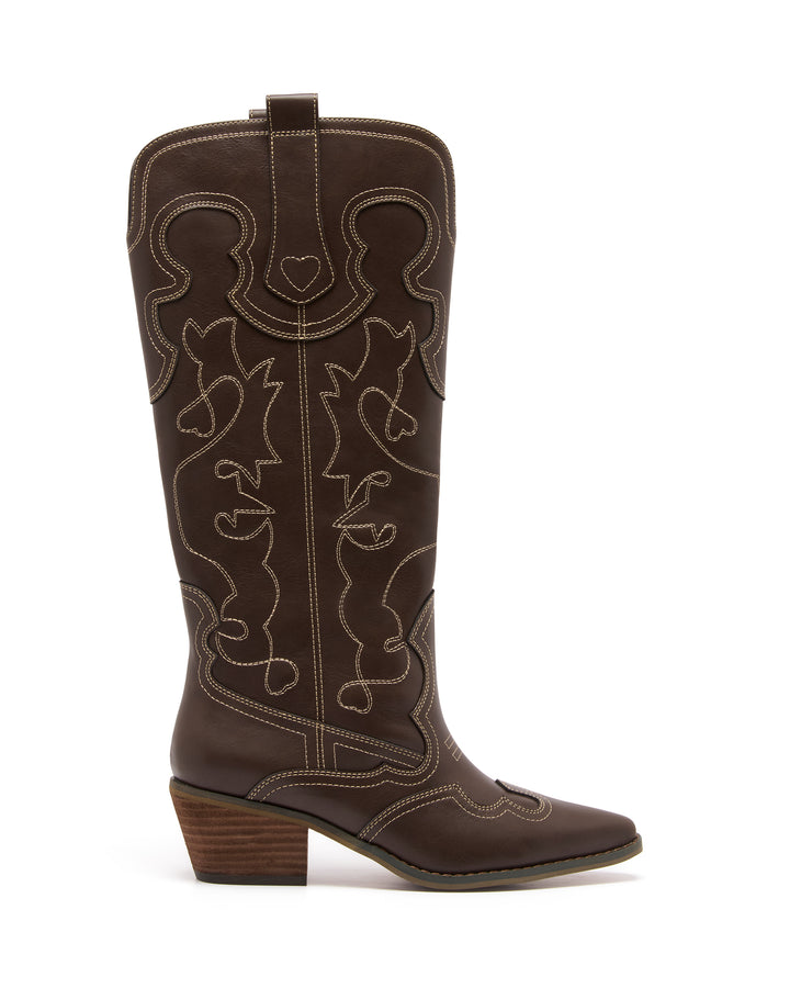 Malvin Cowboy Boot Chocolate Smooth
