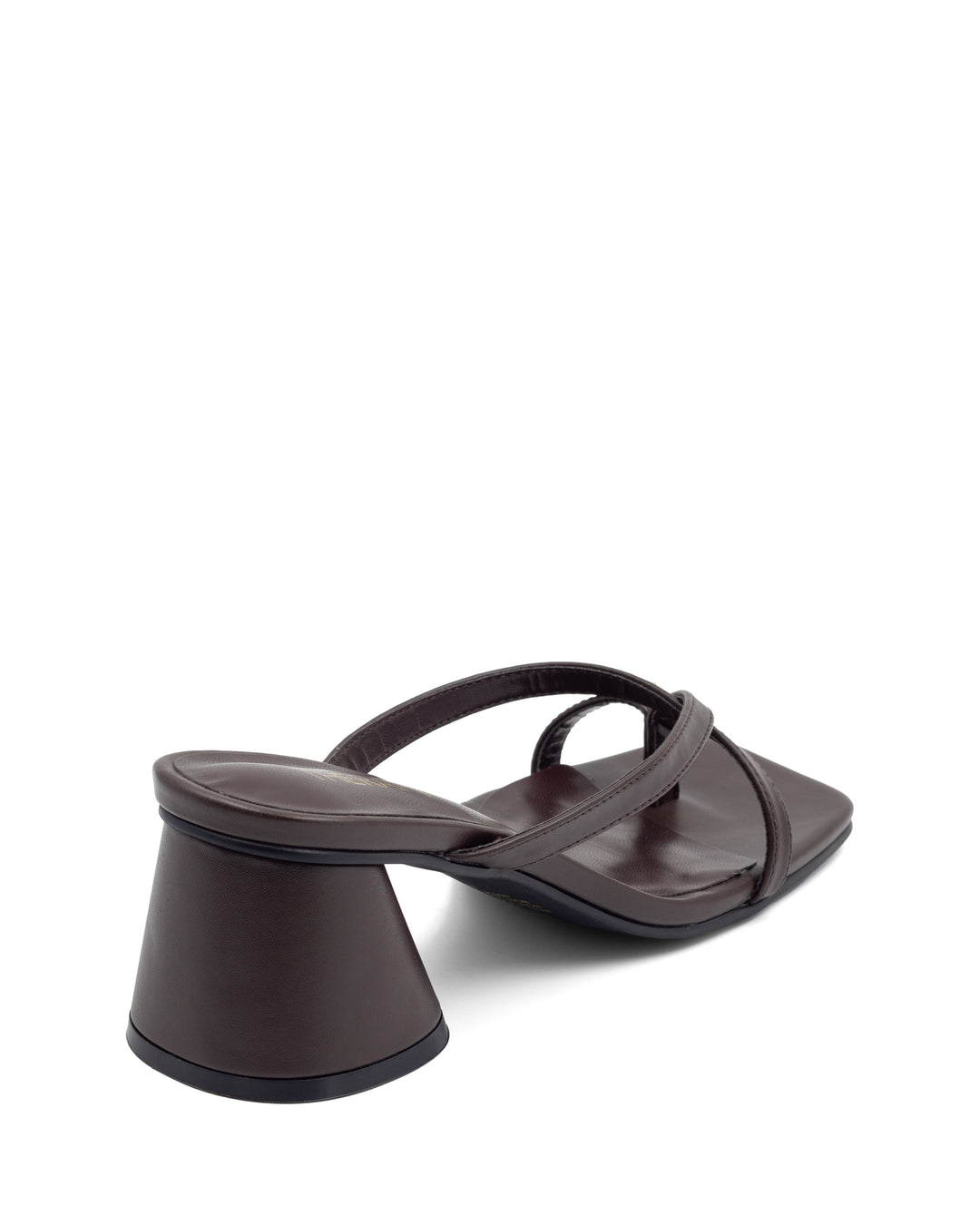 Mica Thong Heel Chocolate