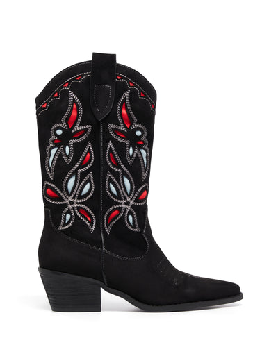 Therapy Shoes Miley Black | Women's Boots | Western | Cowboy | Tall