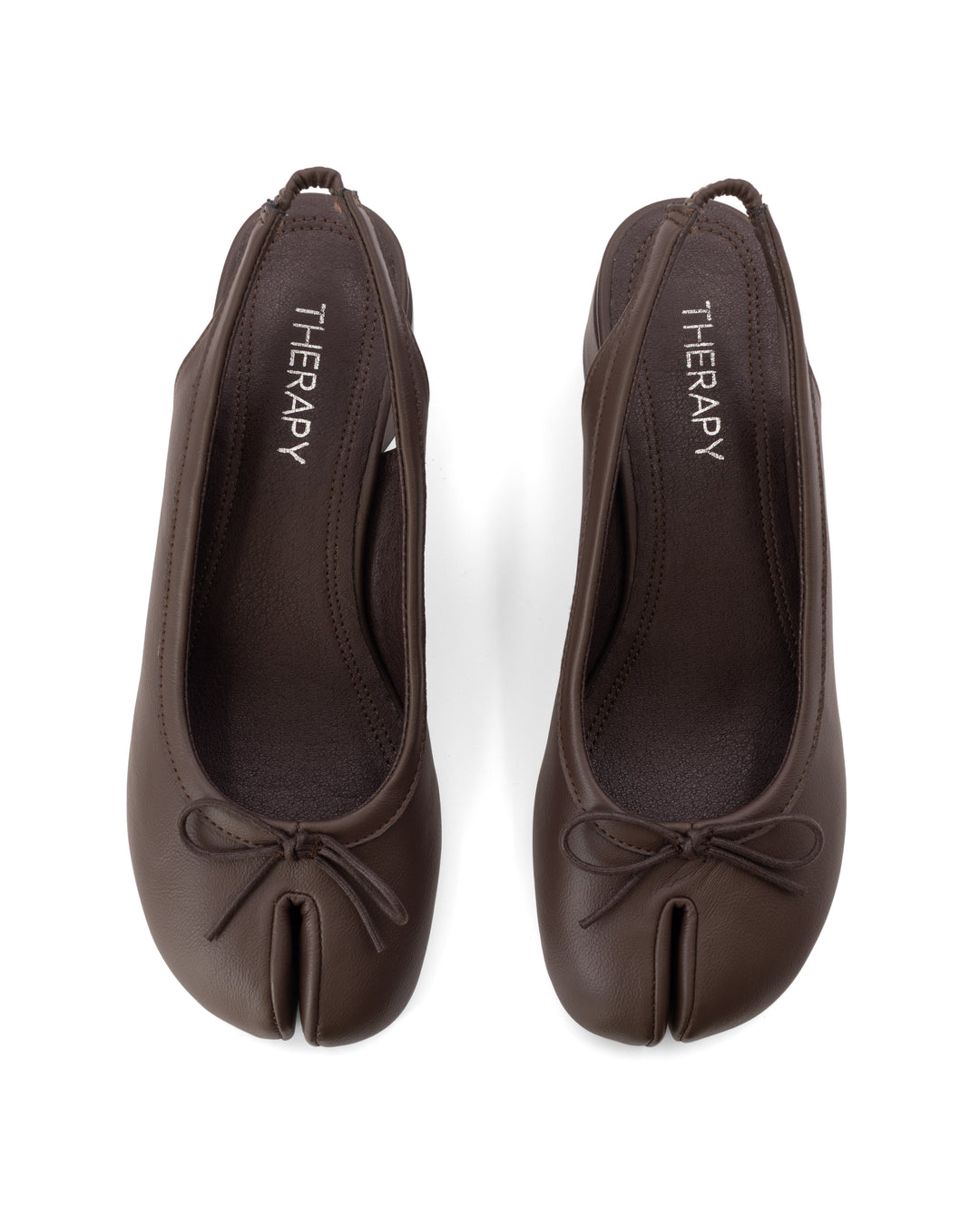 Mochi Tabi Slingback Heel Chocolate *PRE ORDER DUE FOR DISPATCH 15-30 JUNE*