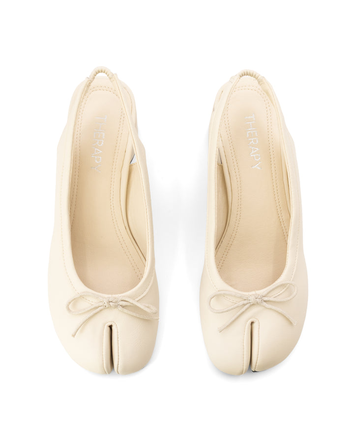 Mochi Tabi Slingback Heel Ivory *PRE ORDER DUE FOR DISPATCH 15-30 JUNE*