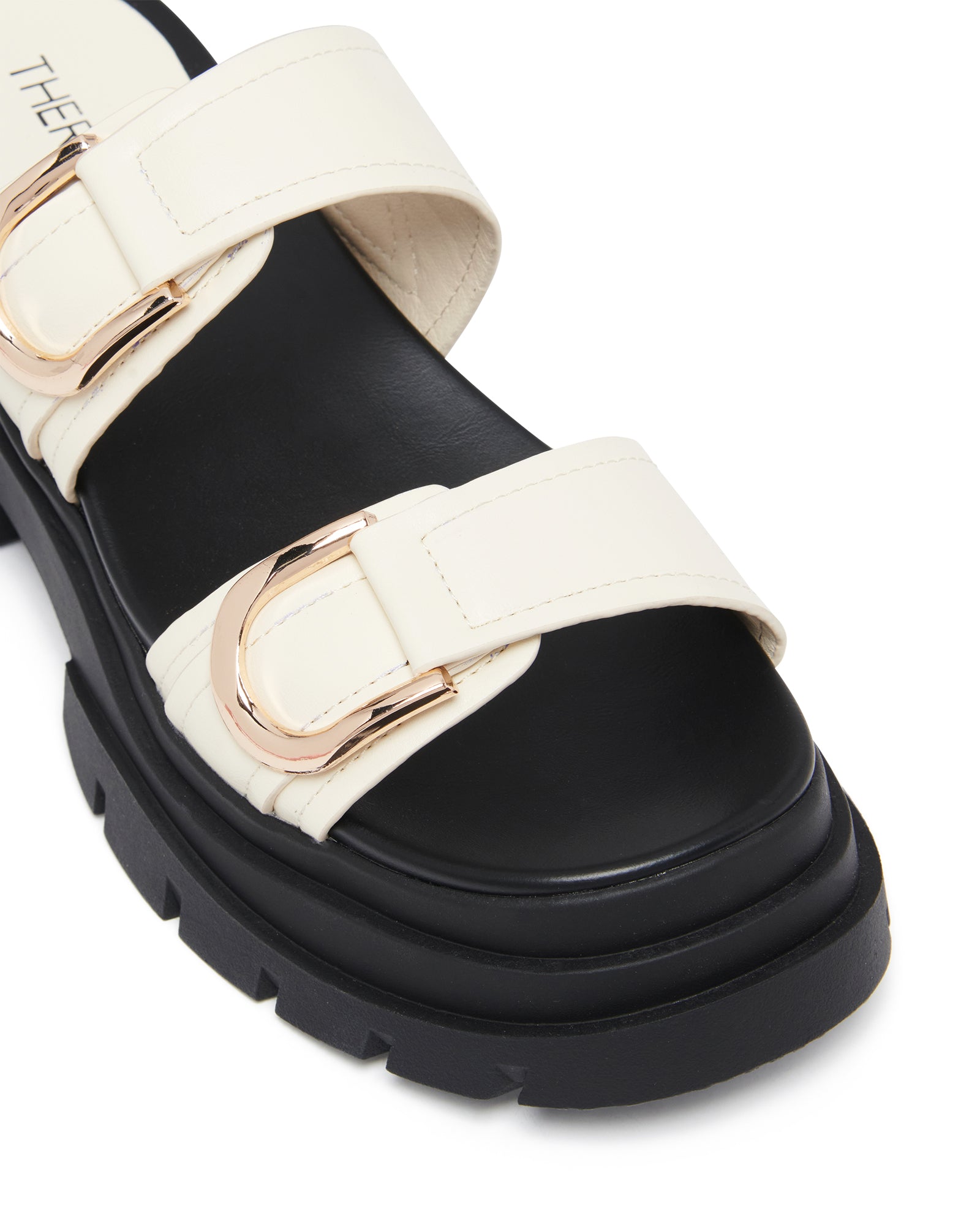 Therapy Shoes Myer Bone | Women's Sandals | Slides | Chunky | Flatform