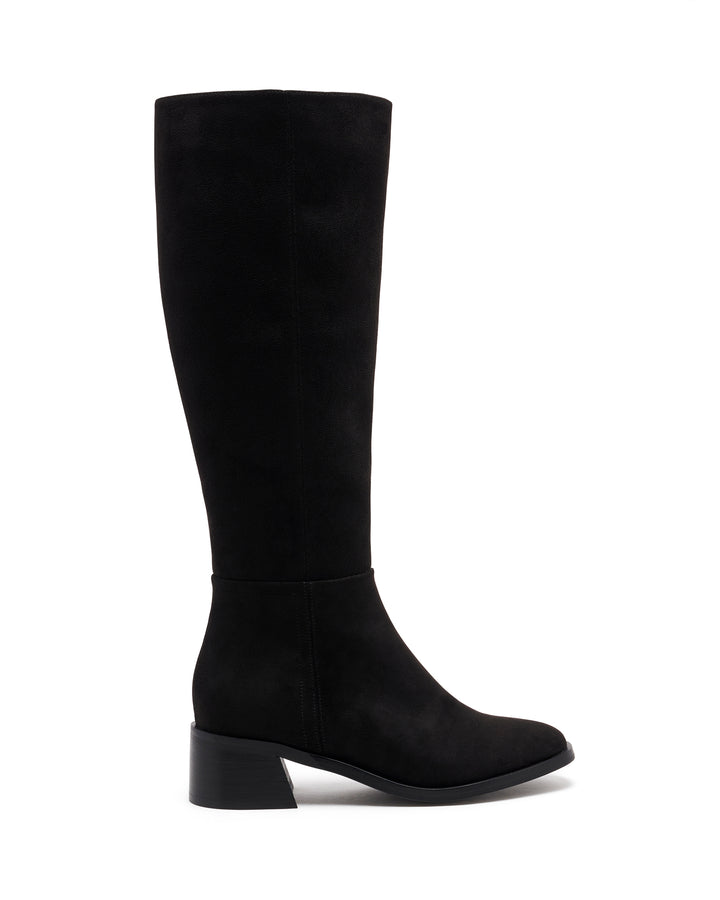 Neva Tall Boot Black Suede