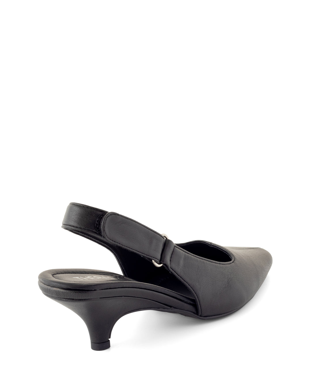 Newark Slingback Pump Black