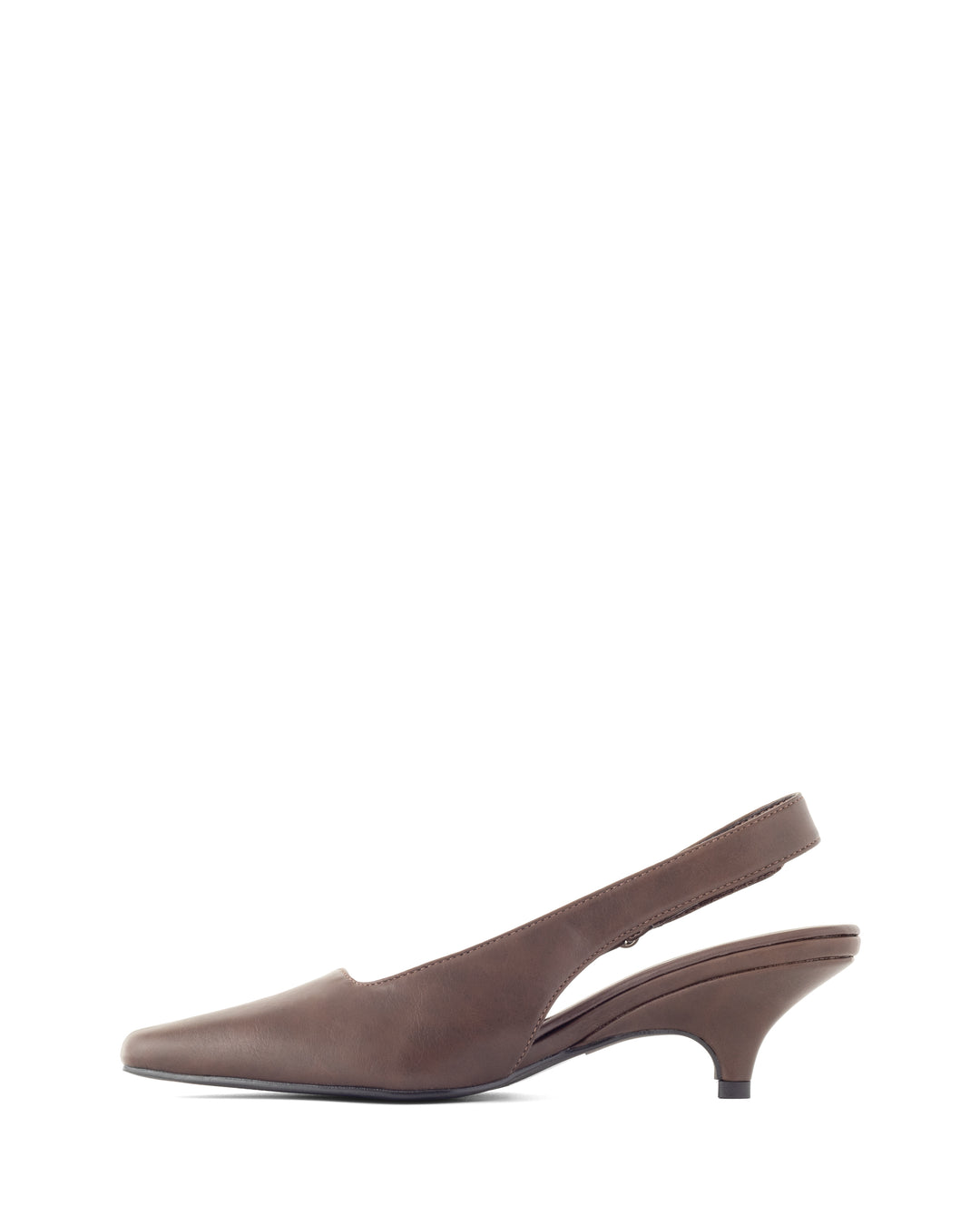 Newark Slingback Pump Chocolate