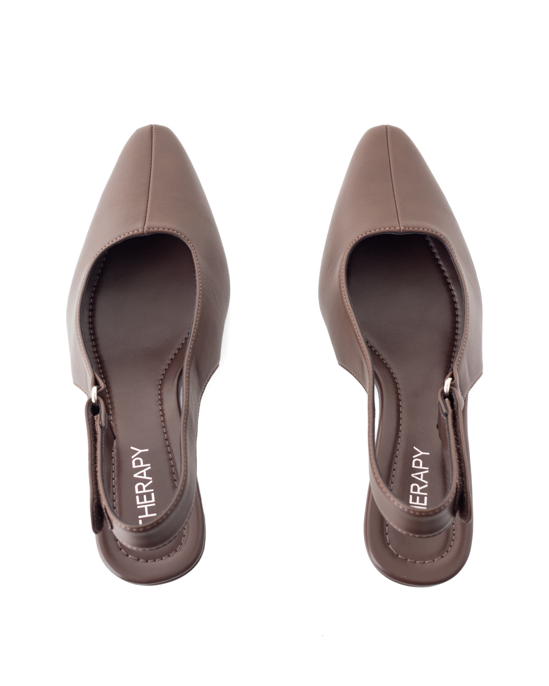 Newark Slingback Pump Chocolate