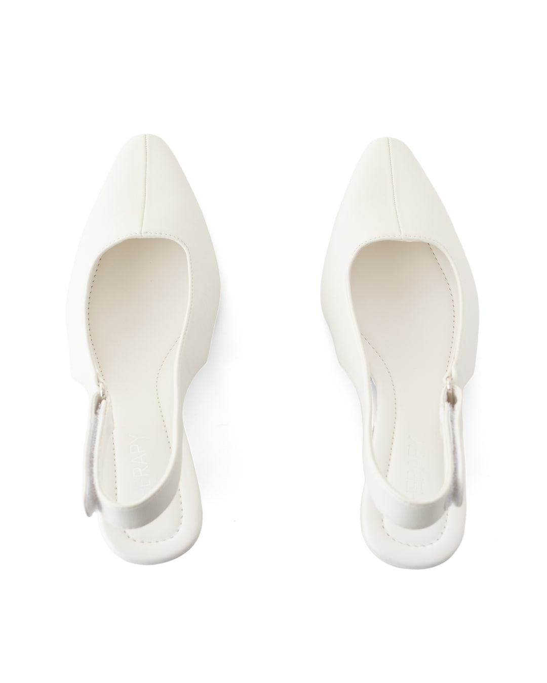 Newark Slingback Pump White