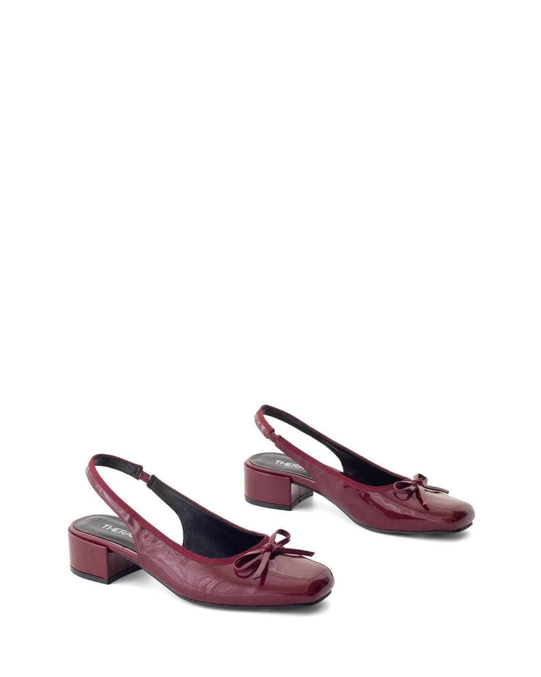 Nexie Slingback Pump Bordeaux Patent