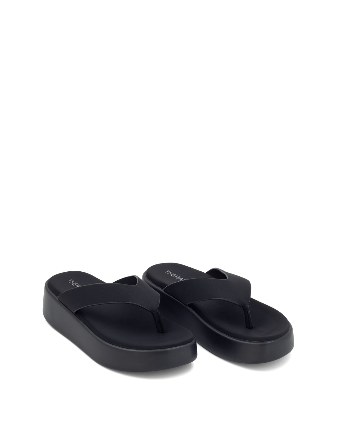Nexus Thong Sandal Black Lycra