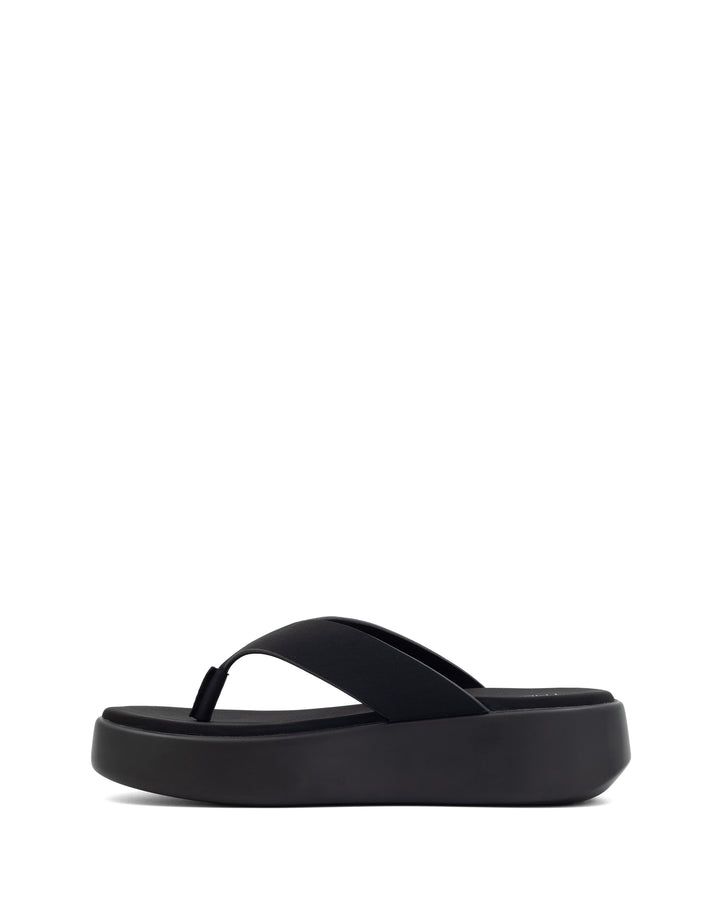 Nexus Thong Sandal Black Lycra