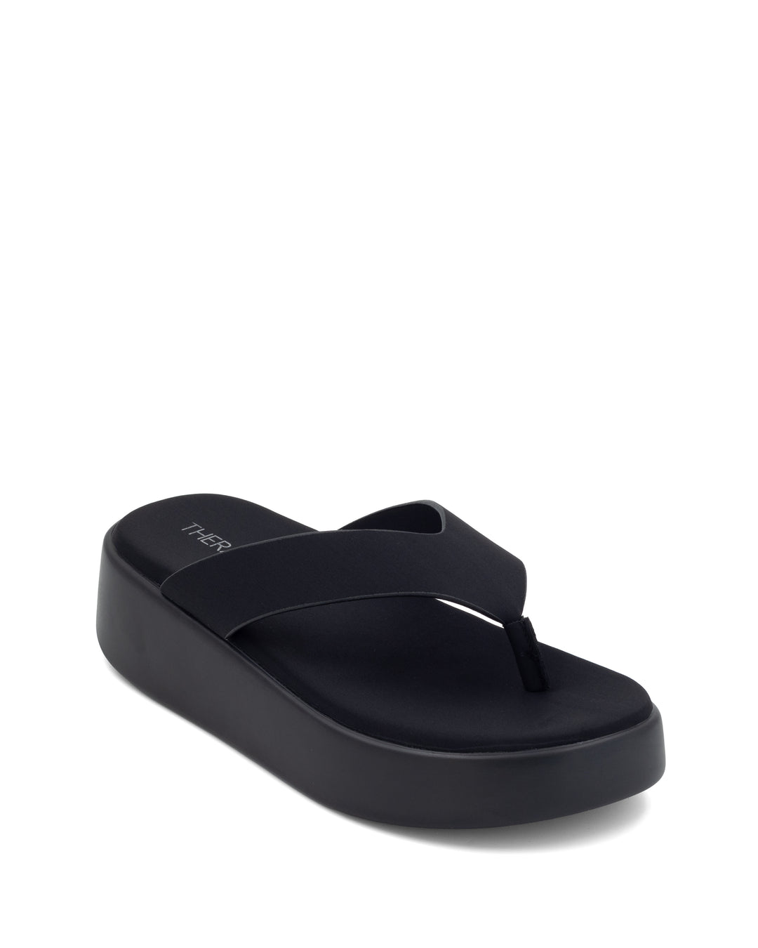 Nexus Thong Sandal Black Lycra