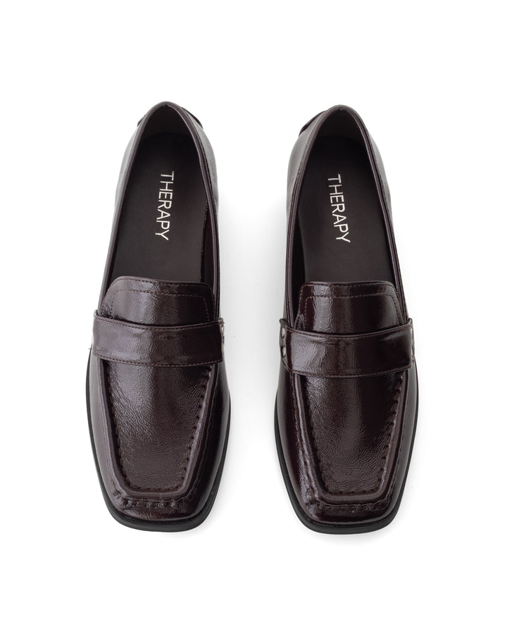 Noa Loafer Port Crinkled Patent