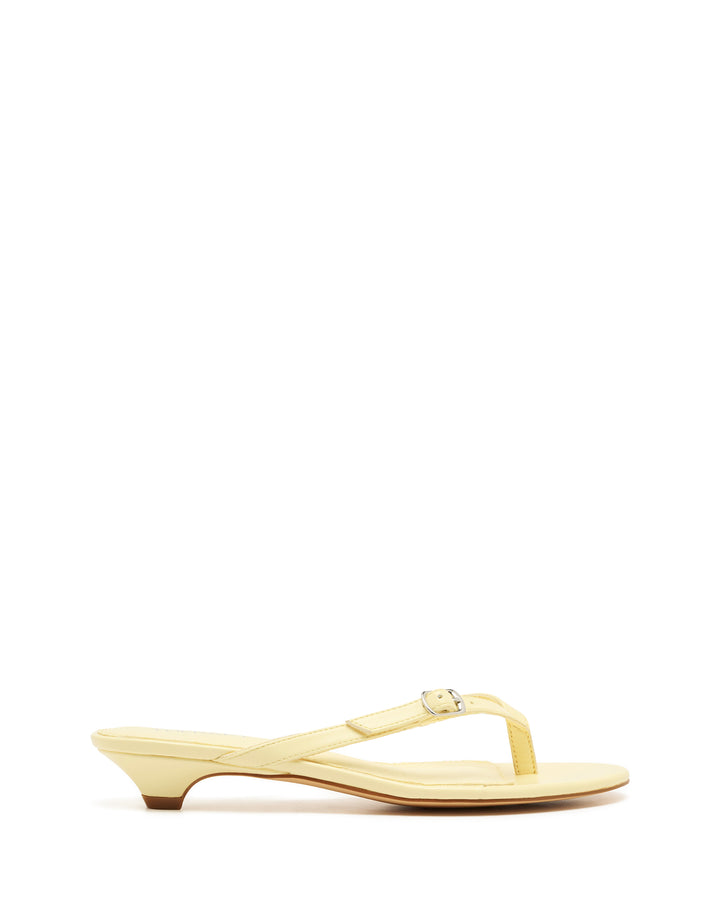 Noir Thong Heel Butter