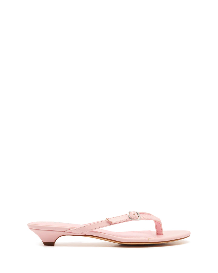 Noir Thong Heel Pale Pink