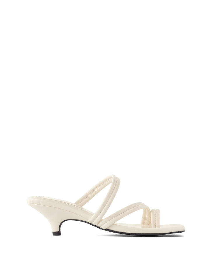 Nolita Heel Off White Crinkled Patent