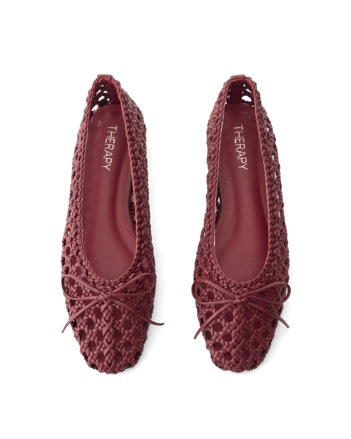 Oaklyn Ballet Flat Bordeaux