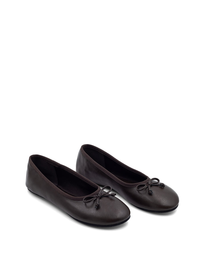 Oracle Ballet Flat Chocolate