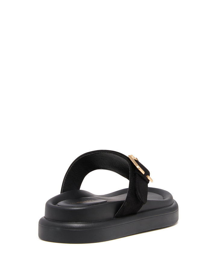 Palloma Sandal Black Microsuede