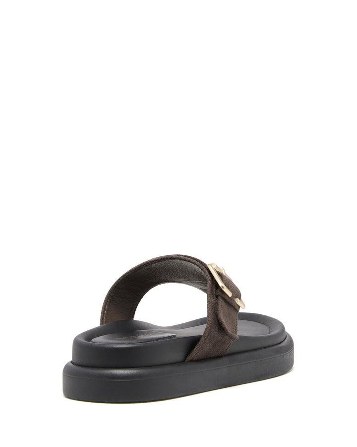 Palloma Sandal Chocolate Microsuede