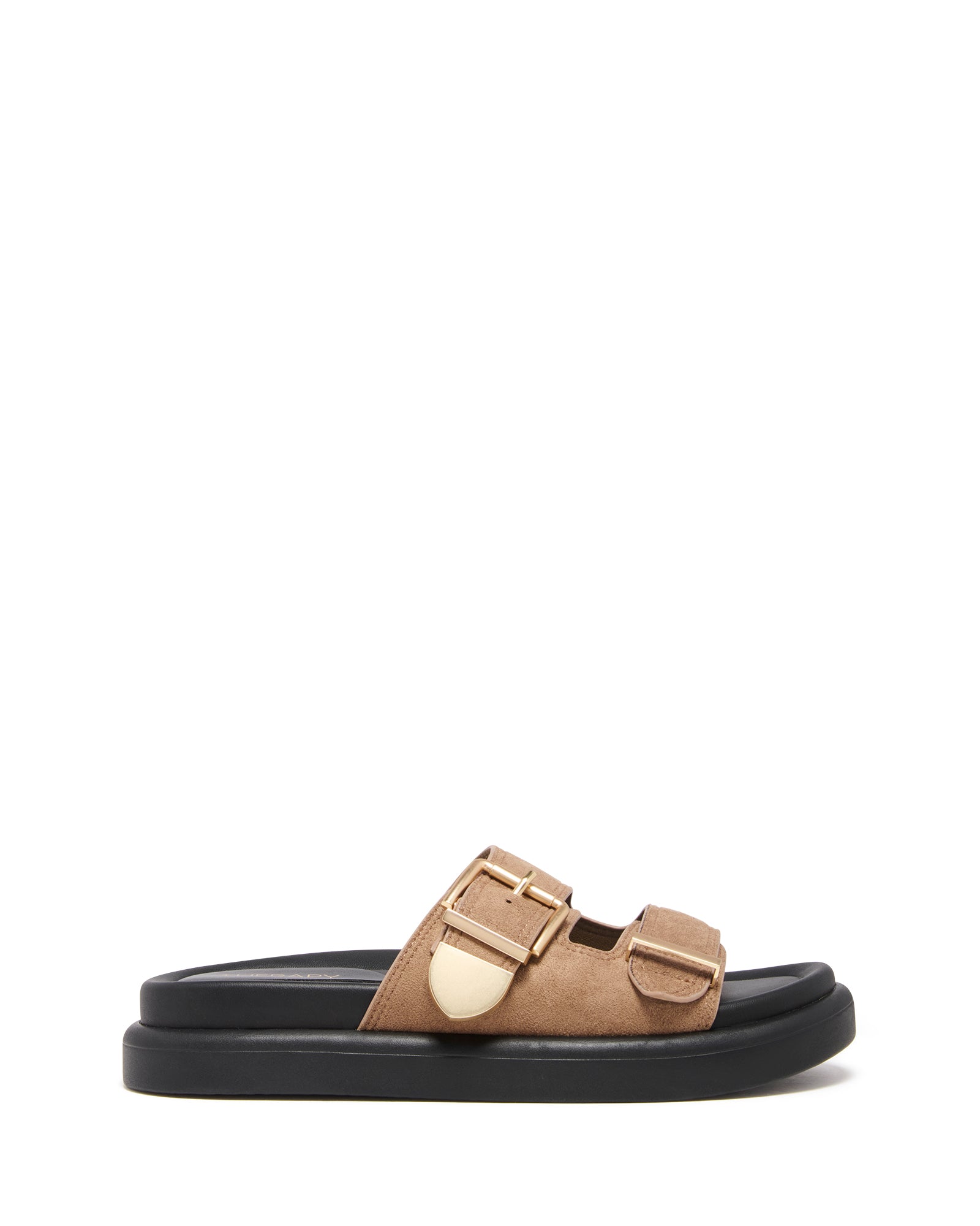 Paxton Sandal Natural Microsuede