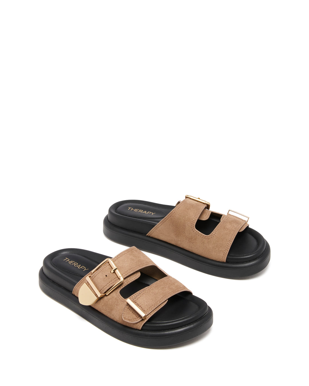 Paxton Sandal Natural Microsuede