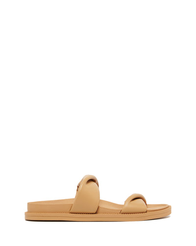 Therapy Shoes Peele Caramel | Women's Sandals | Slides | Chunky | Flats