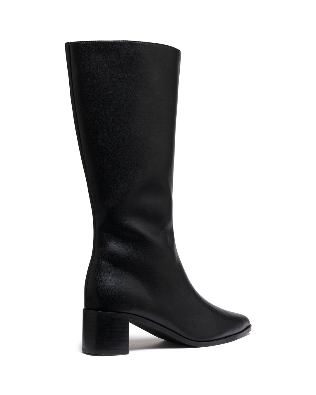 Penny Tall Boot Black Smooth