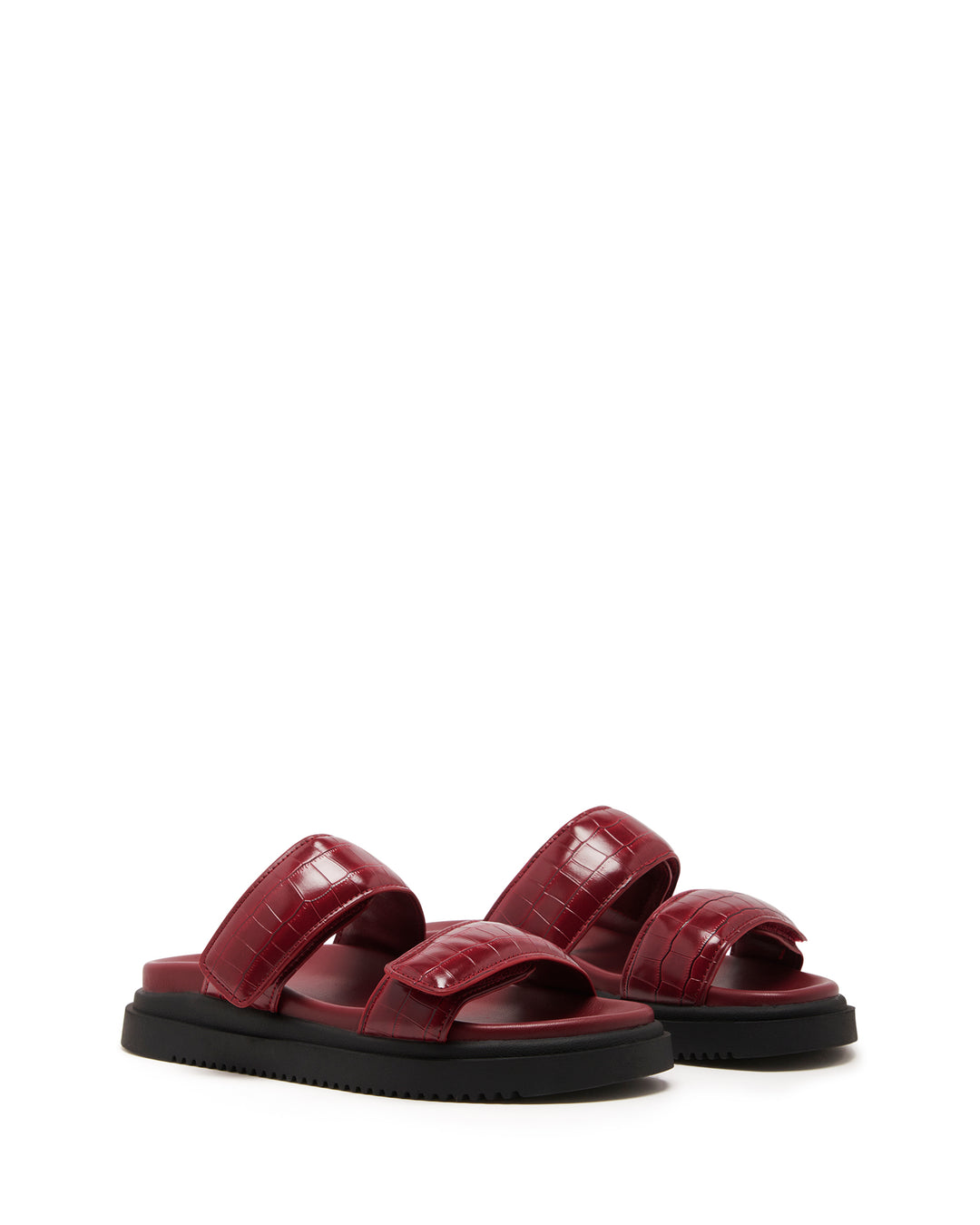 Pivot Flatform Sandal Cherry Croc