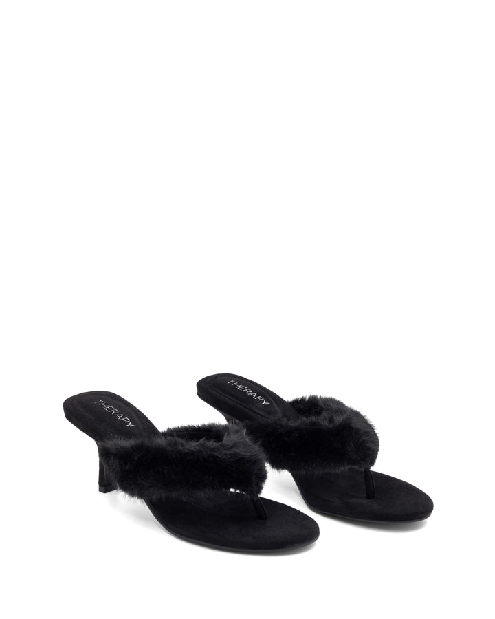 Pookie Thong Heel Black