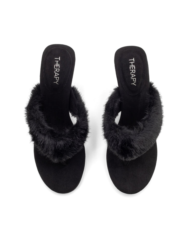 Pookie Thong Heel Black