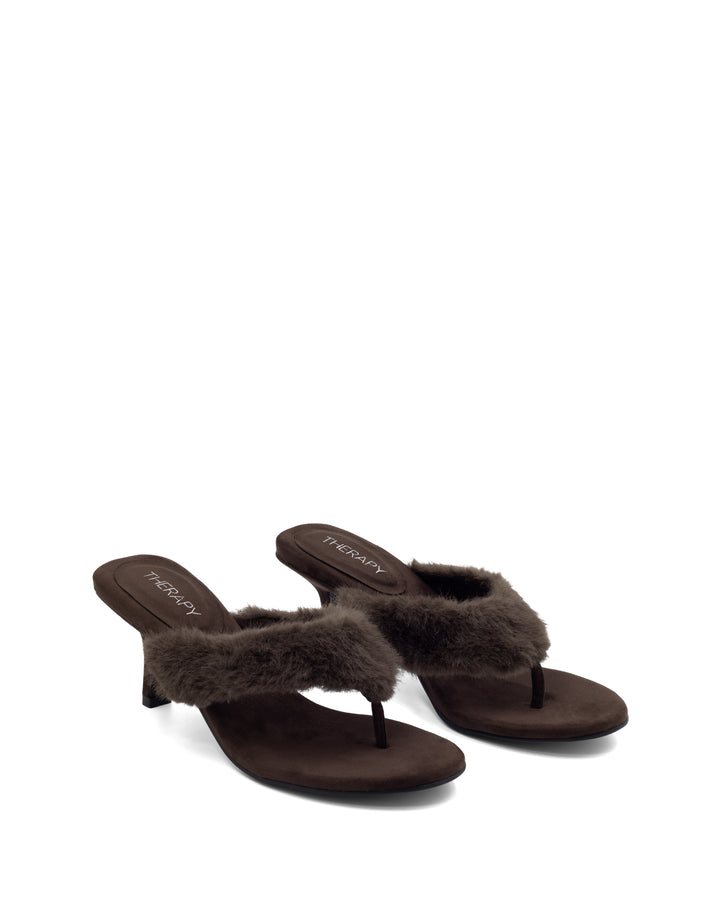 Pookie Thong Heel Chocolate