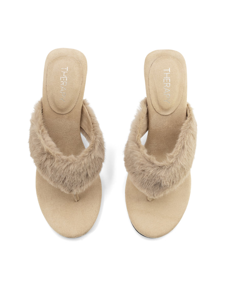 Pookie Thong Heel Wheat