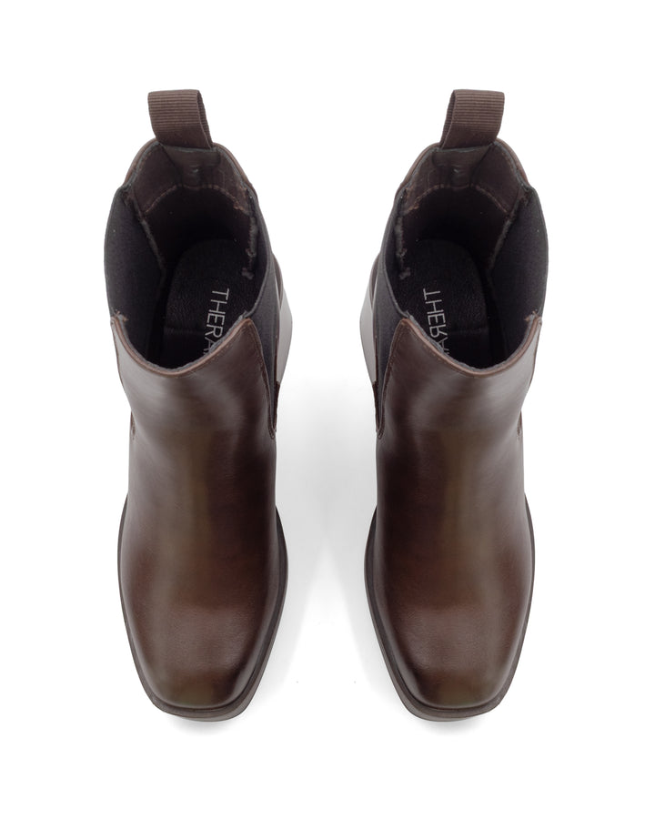 Pout Ankle Boot Chocolate