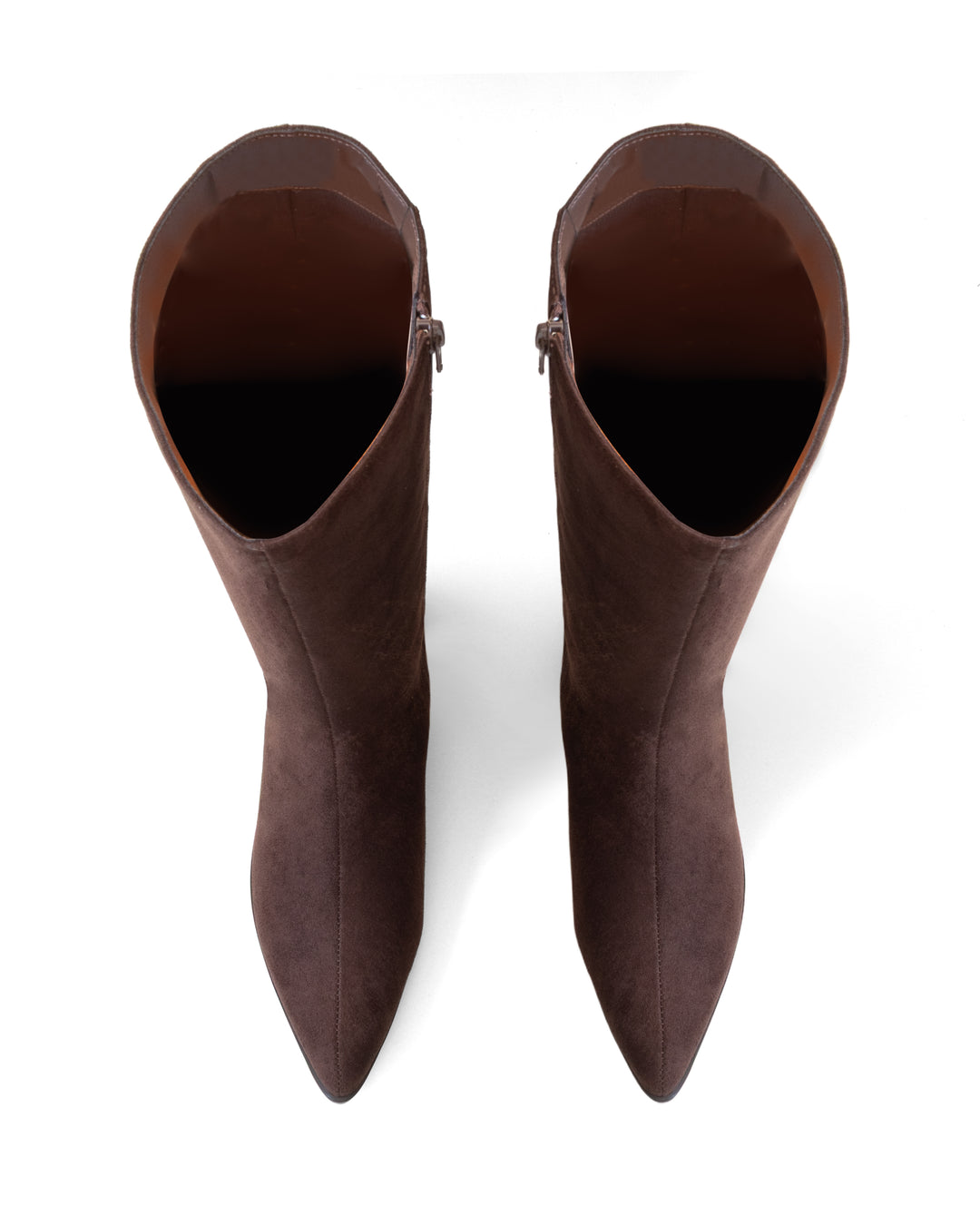 Penny Tall Boot Chocolate Faux Suede