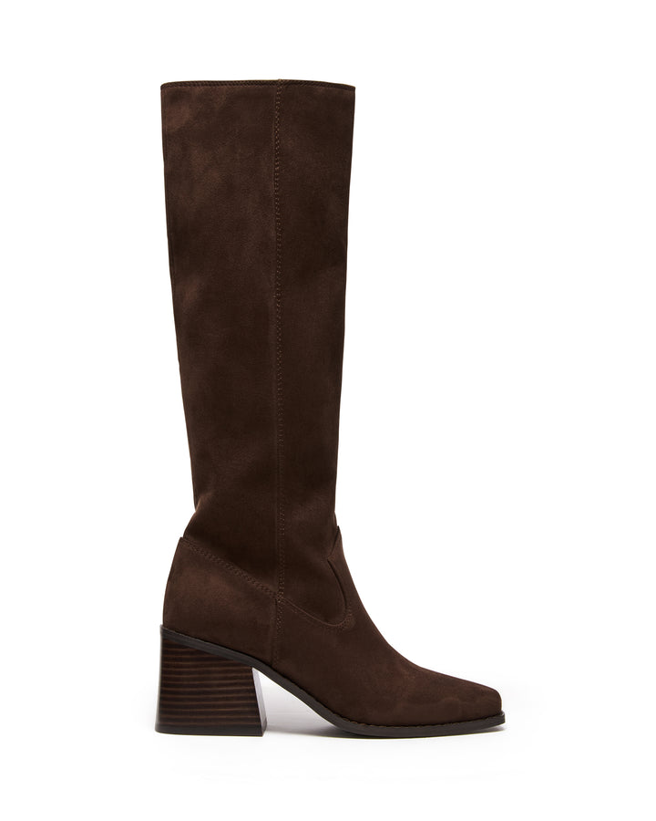 Quinn Tall Boot Chocolate Suede