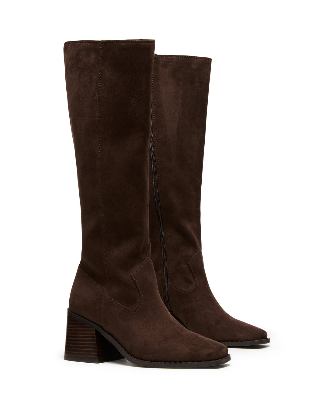 Quinn Tall Boot Chocolate Suede