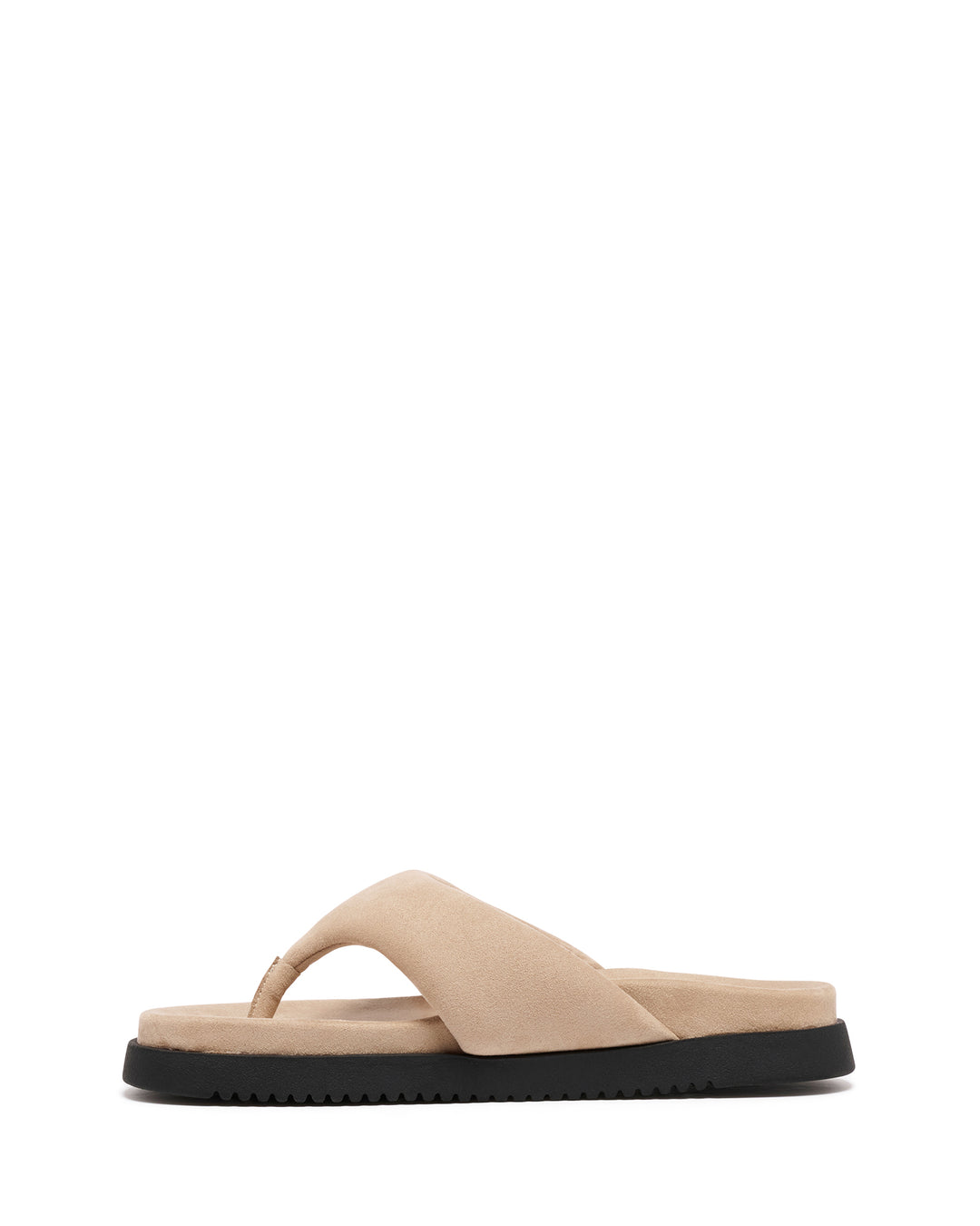 Radar Thong Sandal Cashew Suede