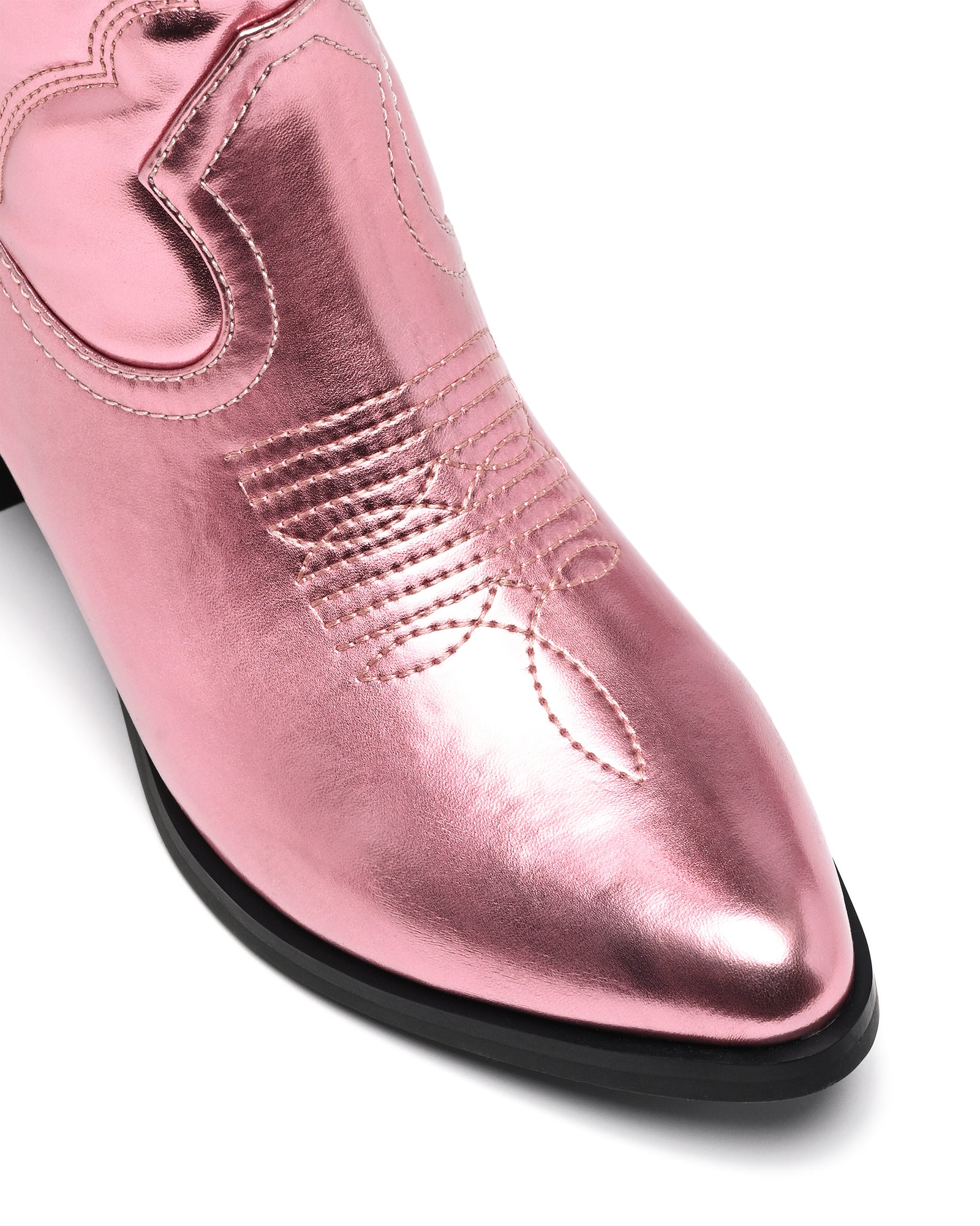 Therapy Shoes Ranger Baby Pink Metallic | Women's Boots | Western | Cowboy | Tall