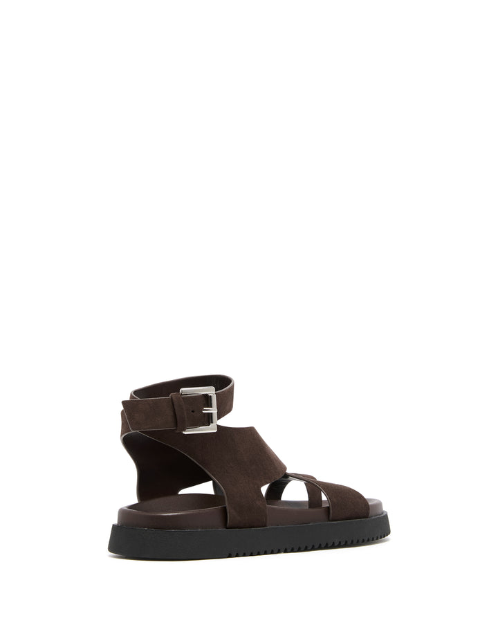 Redeem Sandal Chocolate Suede
