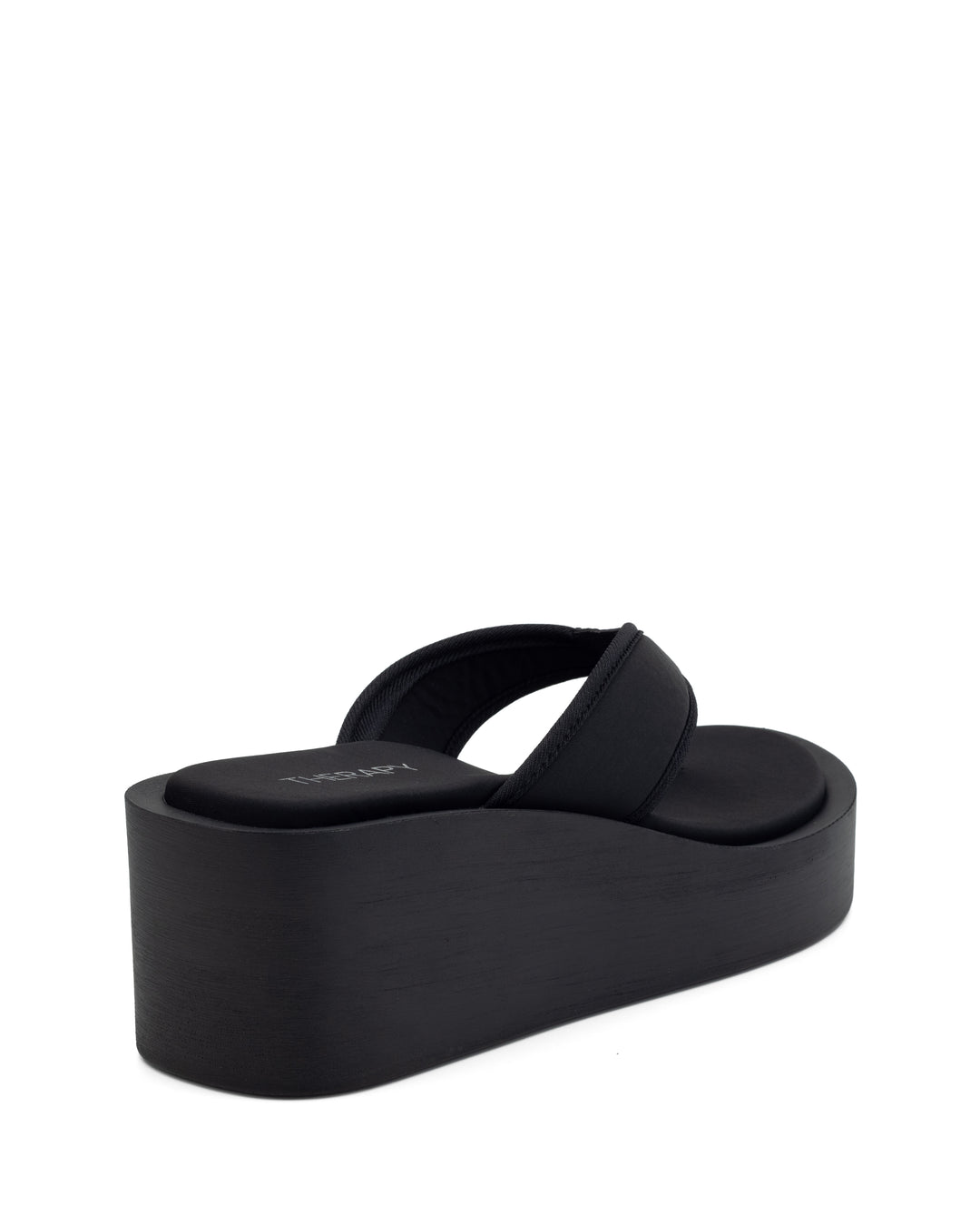 Relic Thong Sandal Black Lycra