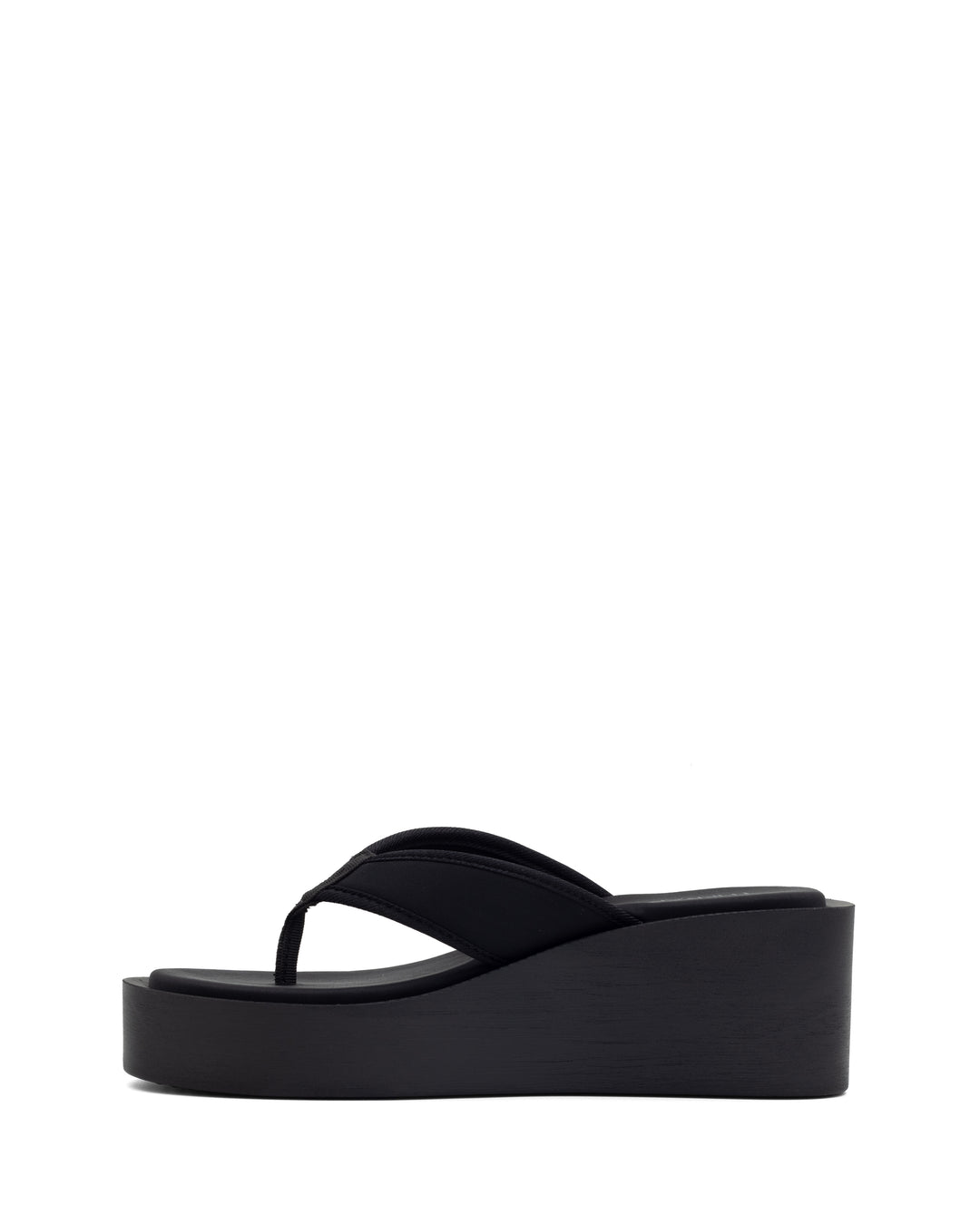 Relic Thong Sandal Black Lycra