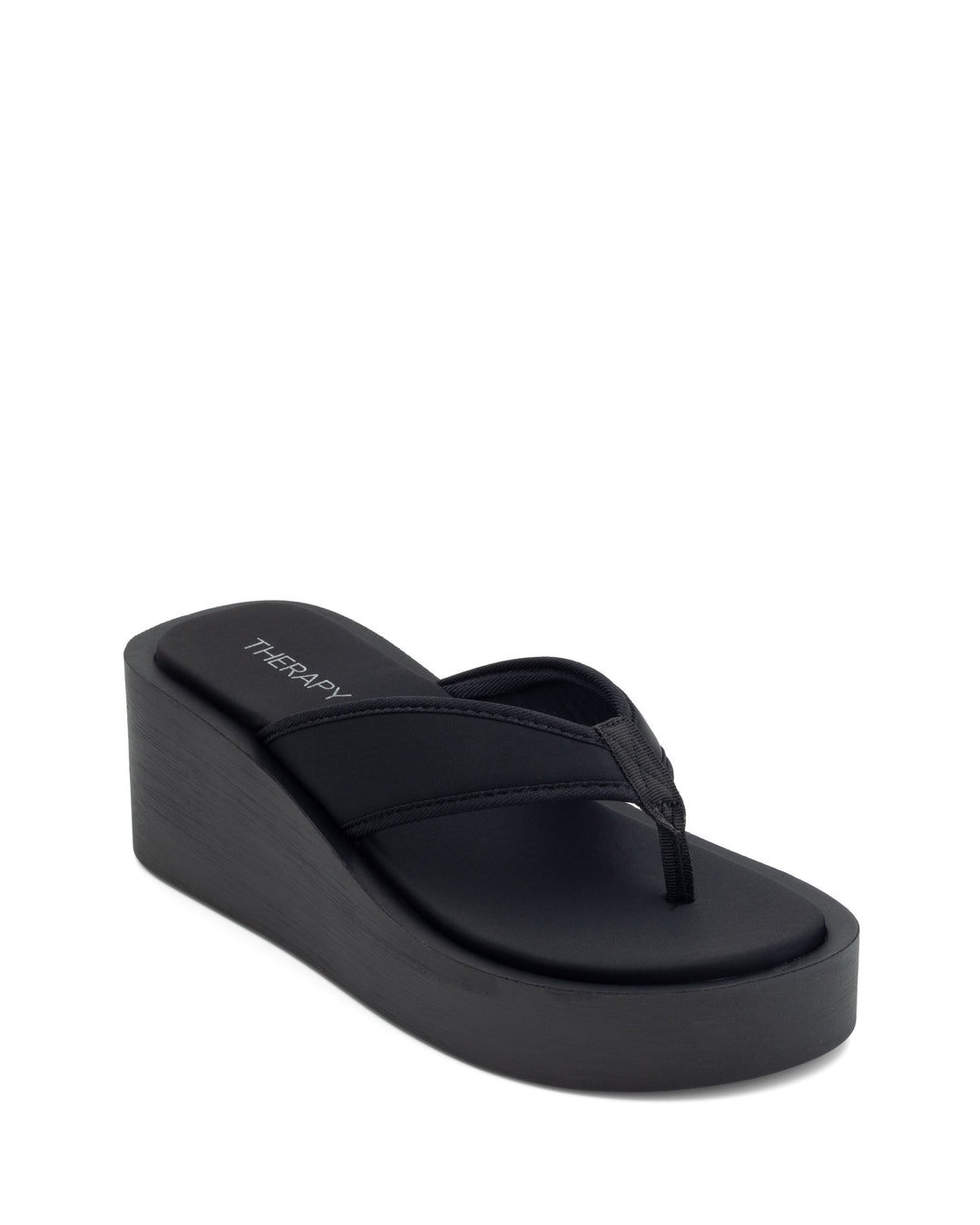 Relic Thong Sandal Black Lycra