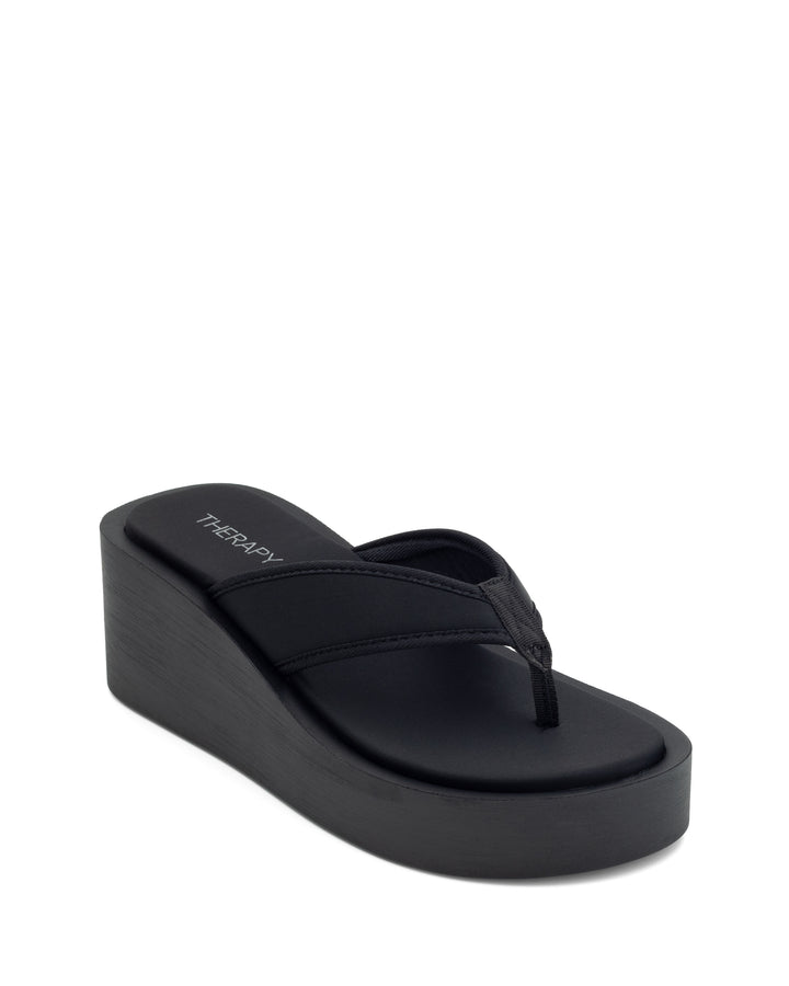 Relic Thong Sandal Black Lycra