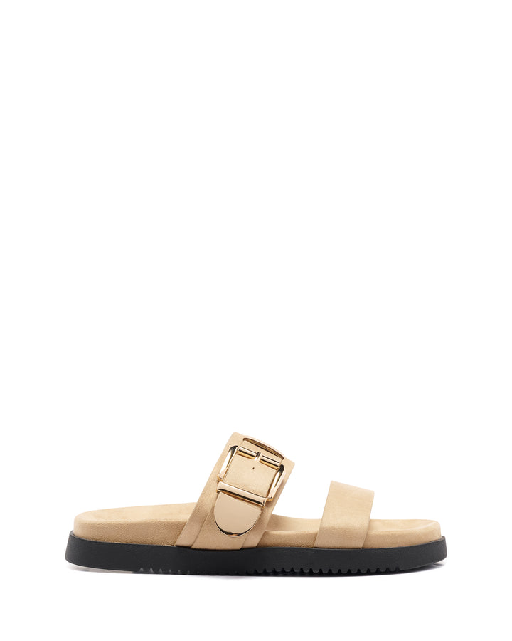 Remi Sandal Cashew Suede