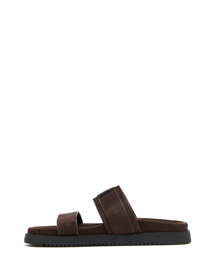 Remi Sandal Chocolate Suede